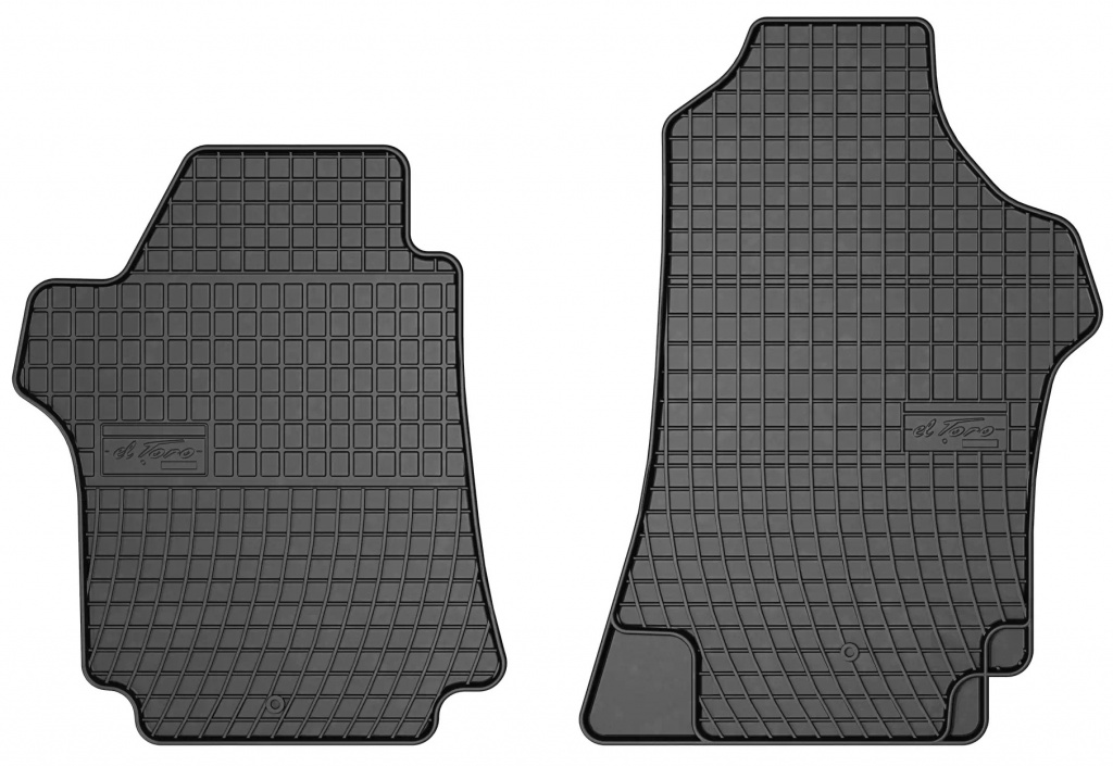 Set Covorase Auto Cauciuc Negro Hyundai H-1 2008→ D00438