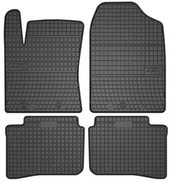 Set Covorase Auto Cauciuc Negro Hyundai i10 3 2019→ 410824