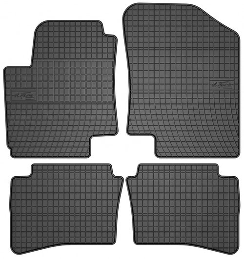 Set Covorase Auto Cauciuc Negro Hyundai i20 1 2008-2014 0424
