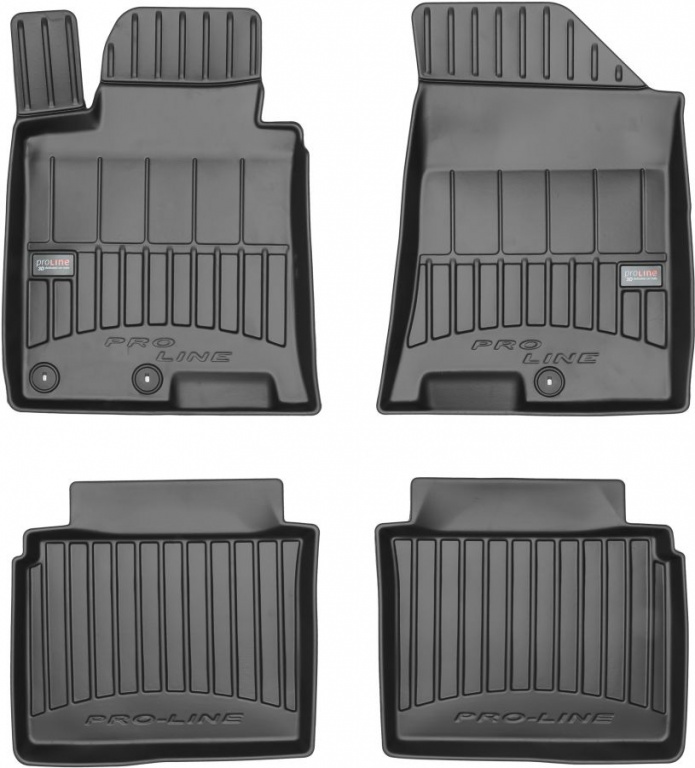 Set Covorase Auto Cauciuc Negro Hyundai i40 2012→ Pro Line Tip Tavita 3D 3D409194
