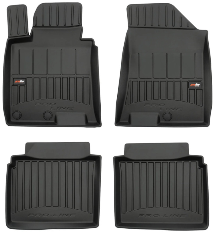 Set Covorase Auto Cauciuc Negro Hyundai i40 2012→ Pro Line Tip Tavita 3D 3D409194