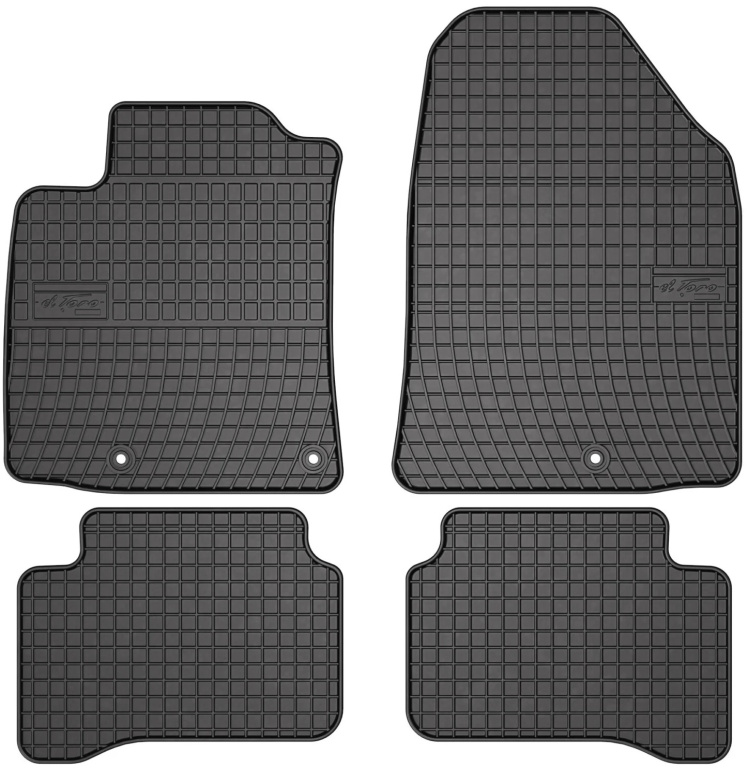 Set Covorase Auto Cauciuc Negro Hyundai Ioniq 2016→ 547501