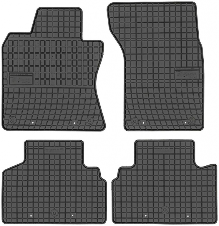 Set Covorase Auto Cauciuc Negro Infiniti Q50 2013→ 547716
