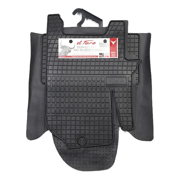 Set Covorase Auto Cauciuc Negro Iveco Daily 4 2006→ D00992