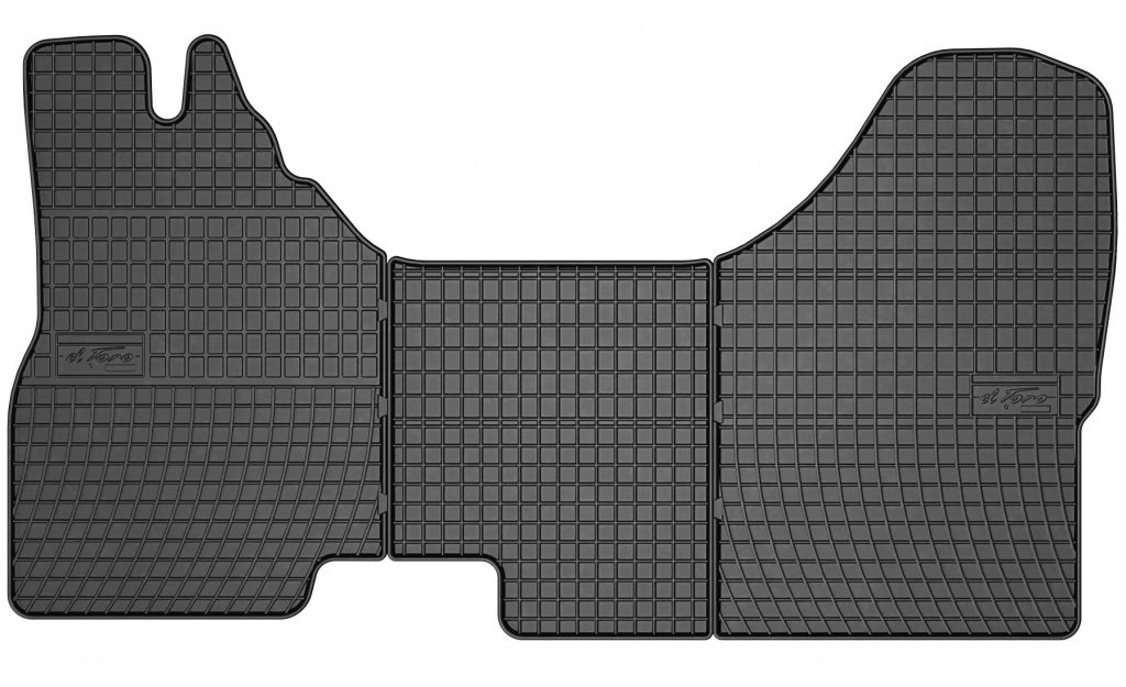 Set Covorase Auto Cauciuc Negro Iveco Daily 6 2014→ 547273