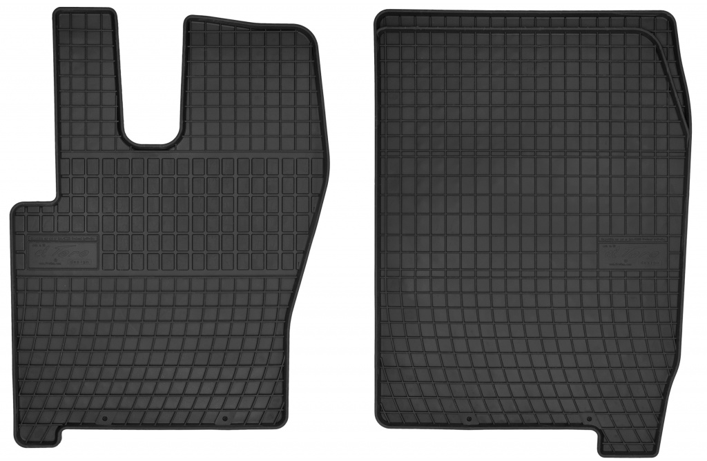 Set Covorase Auto Cauciuc Negro Iveco Eurocargo Tip 120 2002→ 00991