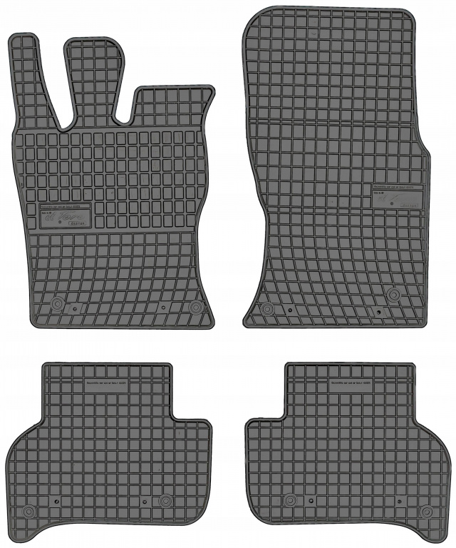 Set Covorase Auto Cauciuc Negro Jaguar XE 2015→ 411371