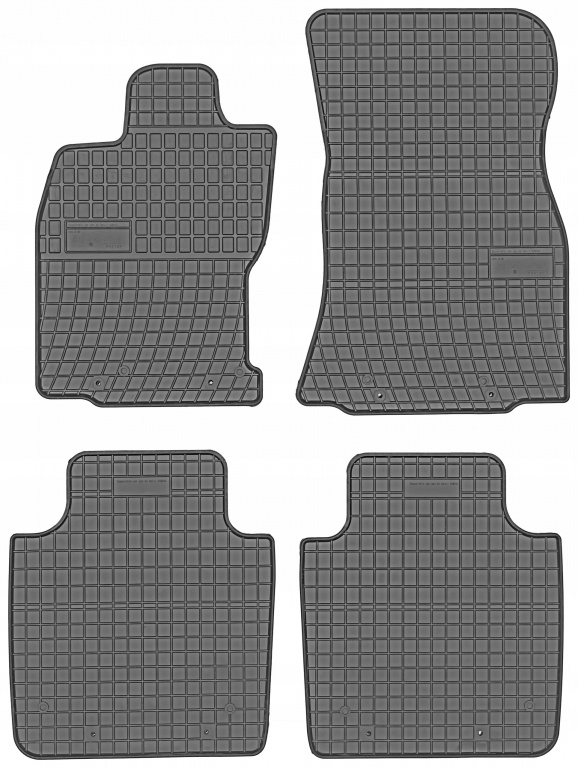 Set Covorase Auto Cauciuc Negro Jaguar XJ 2002-2009 410411