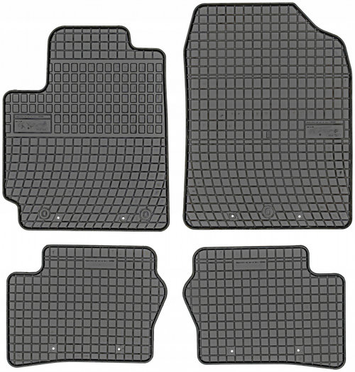 Set Covorase Auto Cauciuc Negro Kia Picanto 3 2017→ 547938