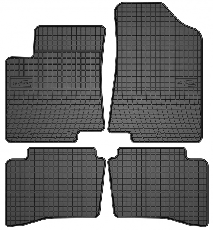 Set Covorase Auto Cauciuc Negro Kia Rio 3 2011-2017 0427