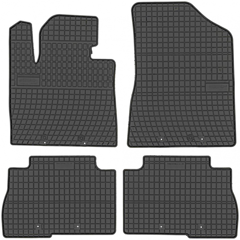 Set Covorase Auto Cauciuc Negro Kia Sorento 2 2012-2014 Facelift 0434