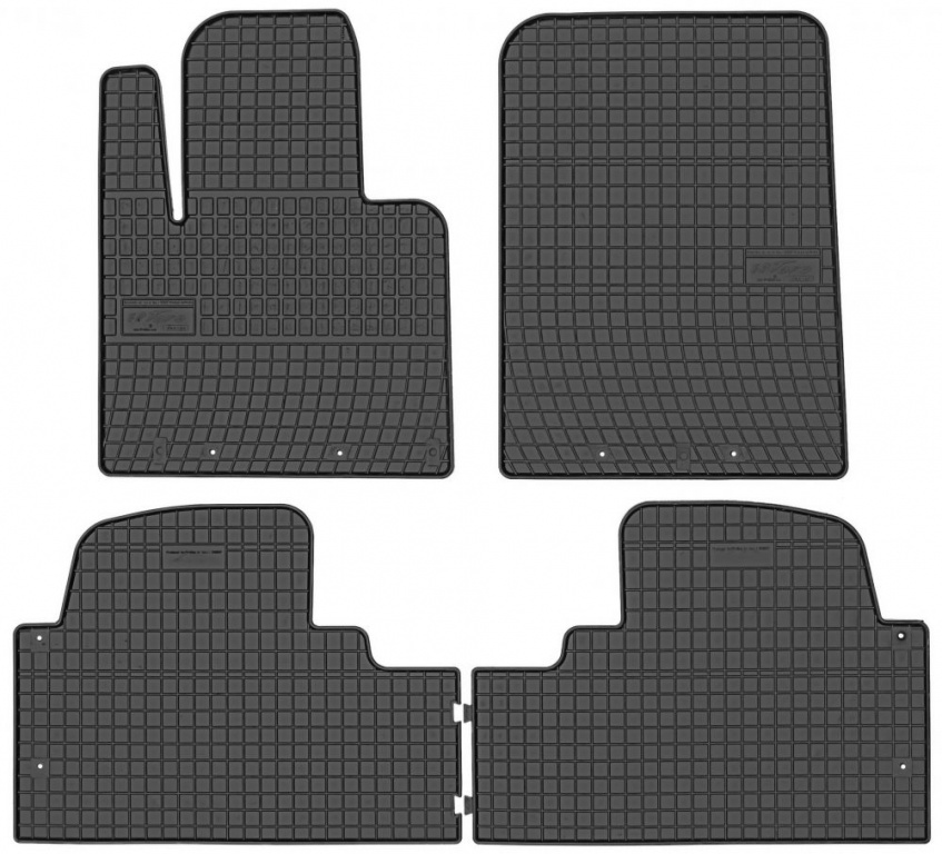 Set Covorase Auto Cauciuc Negro Kia Sorento 3 2015→ 546047