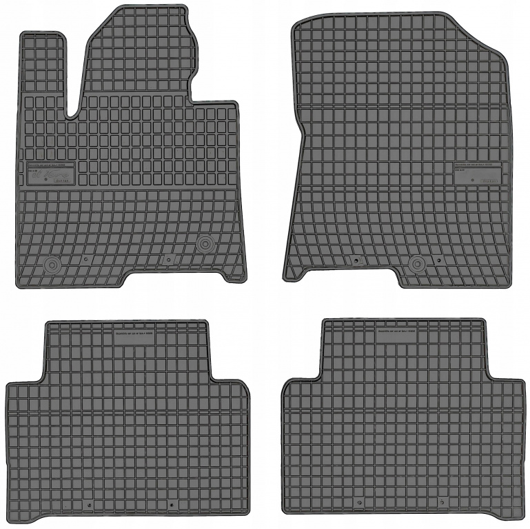 Set Covorase Auto Cauciuc Negro Kia Sorento 4 Hybrid 2020→ 411340