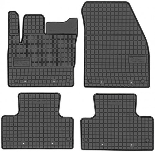 Set Covorase Auto Cauciuc Negro Land Rover Range Rover Evoque 2011→ 547334
