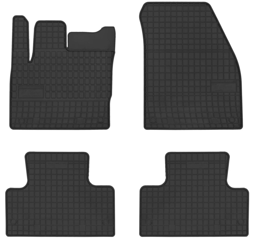 Set Covorase Auto Cauciuc Negro Land Rover Range Rover Evoque 2011→ 547334