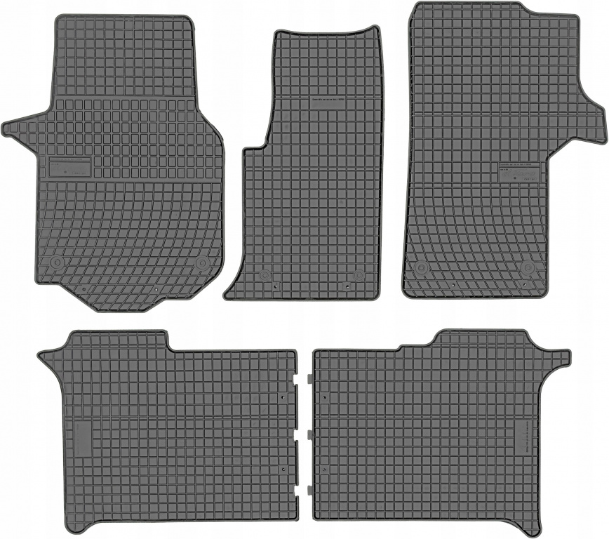 Set Covorase Auto Cauciuc Negro Man Tge 2017→ 547891+401600