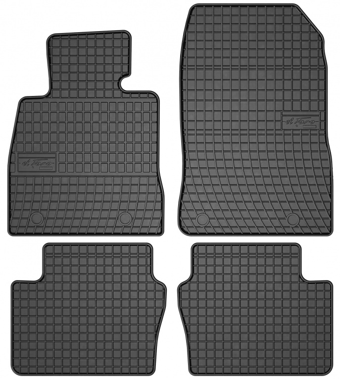 Set Covorase Auto Cauciuc Negro Mazda 2 3 2015→ 547167
