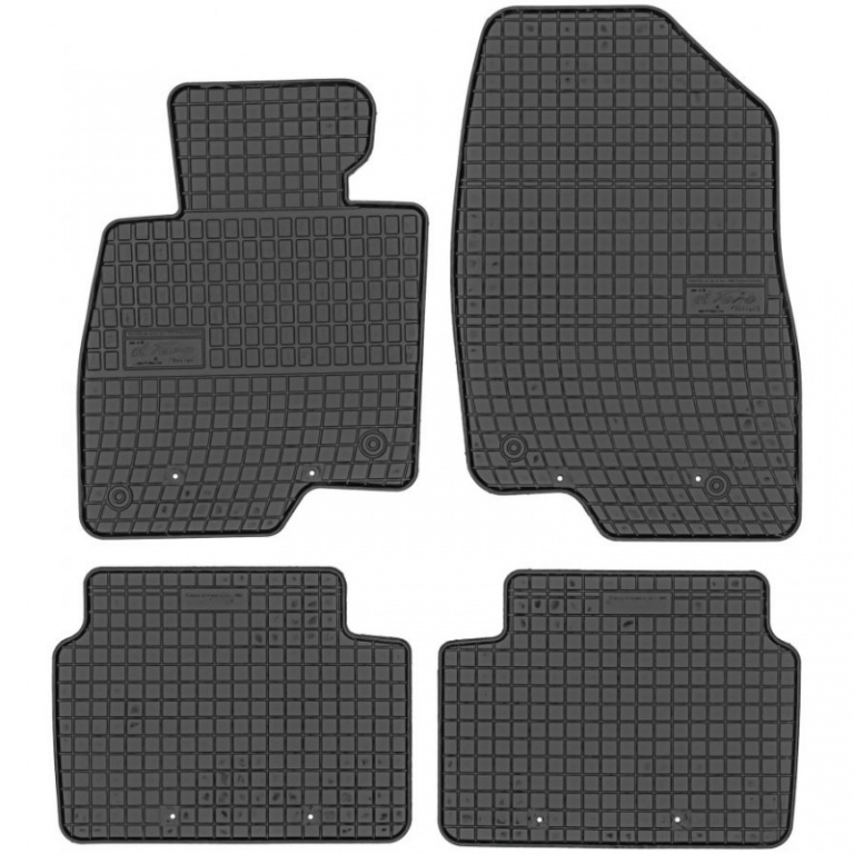 Set Covorase Auto Cauciuc Negro Mazda 3 3 2013→ 0862