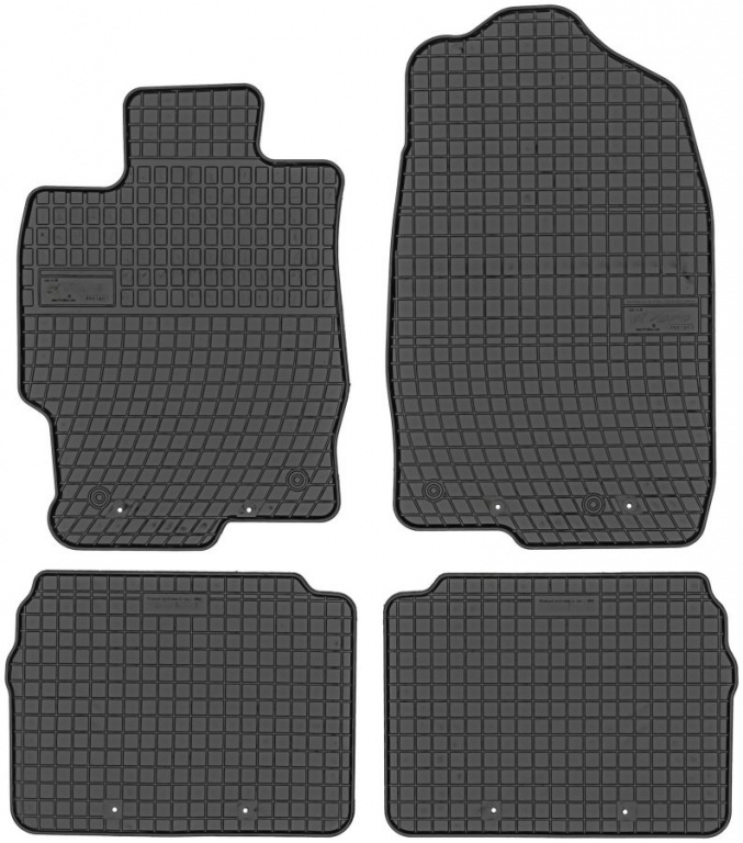 Set Covorase Auto Cauciuc Negro Mazda 6 2 2007-2013 0860