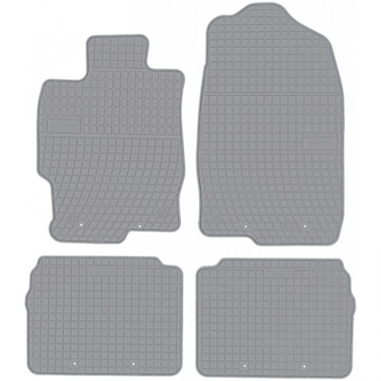 Set Covorase Auto Cauciuc Negro Mazda 6 GH 2007-2013 Gri Cod: GR0860