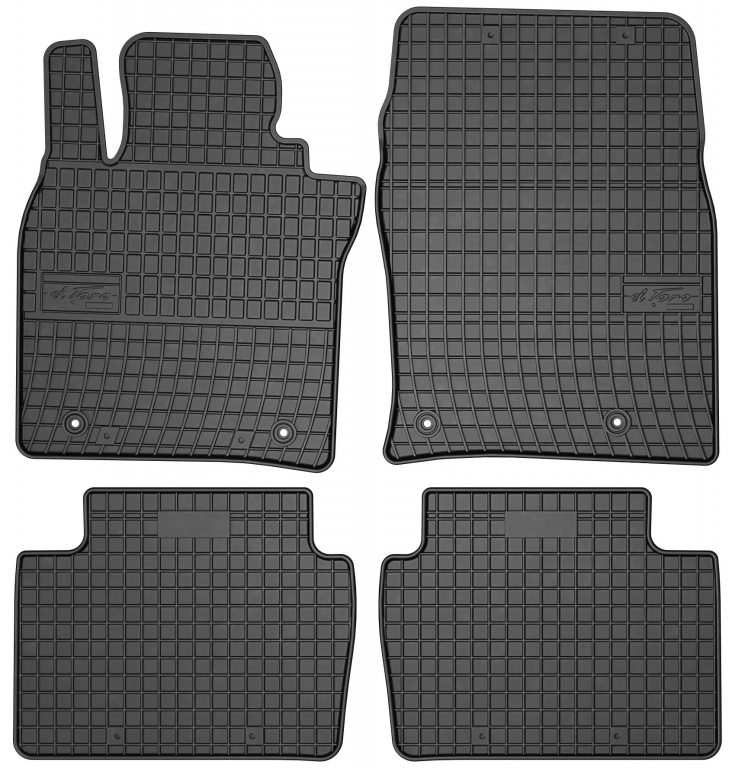 Set Covorase Auto Cauciuc Negro Mazda CX-30 2019→ 411036