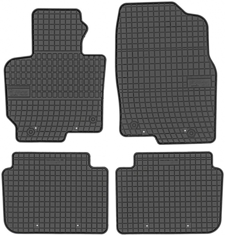 Set Covorase Auto Cauciuc Negro Mazda CX-5 2012→ 546801