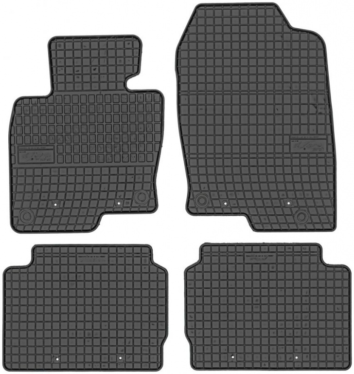 Set Covorase Auto Cauciuc Negro Mazda CX-5 2017→ 401617