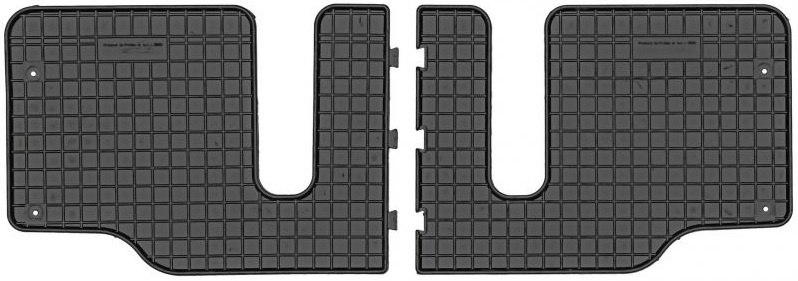Set Covorase Auto Cauciuc Negro Mazda Premacy 2 2005-2010 Randul 3 08631