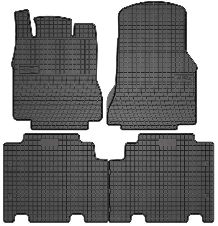 Set Covorase Auto Cauciuc Negro Mercedes-Benz A-Class W168 2001-2004 402430