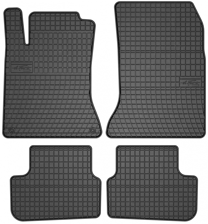 Set Covorase Auto Cauciuc Negro Mercedes-Benz CLA-Class C117 2013-2019 0782