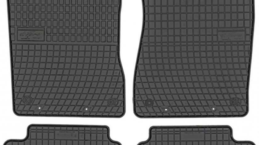 Set Covorase Auto Cauciuc Negro Mercedes-Benz CLS-Class C219 2004-2010 0780