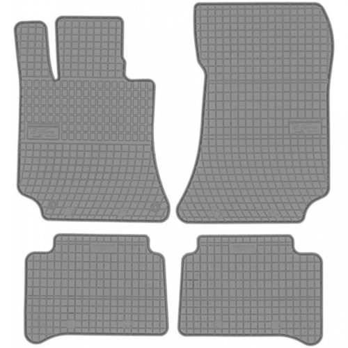 Set Covorase Auto Cauciuc Negro Mercedes-Benz CLS-Class C218 2011→ Gri Cod: GR0781