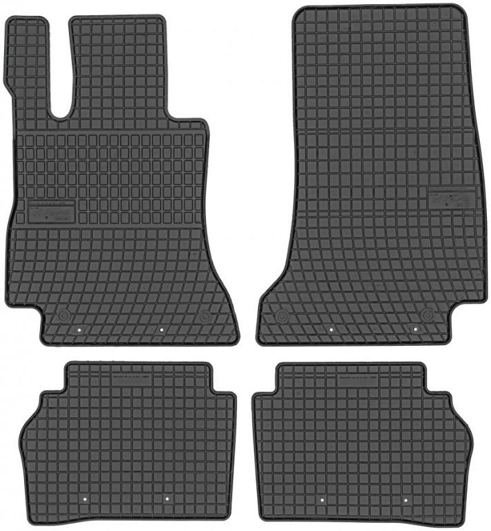 Set Covorase Auto Cauciuc Negro Mercedes-Benz E-Class W213 2016→ 401761