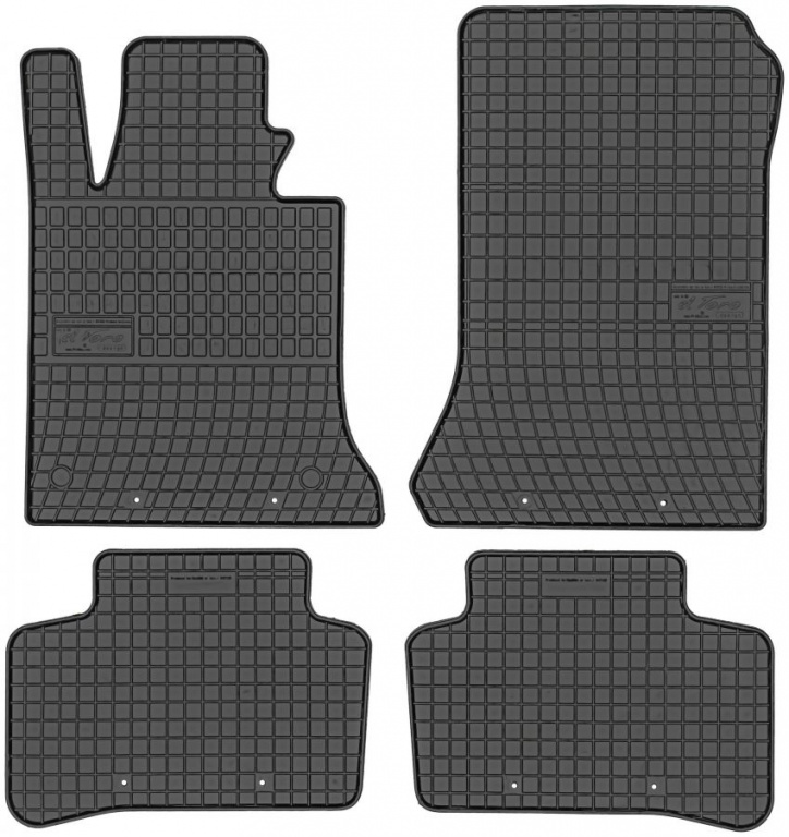 Set Covorase Auto Cauciuc Negro Mercedes-Benz GLK-Class X204 2008→ 547136