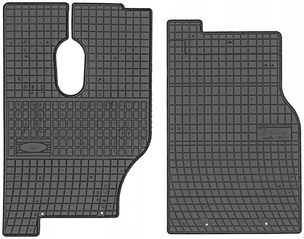 Set Covorase Auto Cauciuc Negro Mercedes-Benz Actros MP1 1996-2003 0078MPI