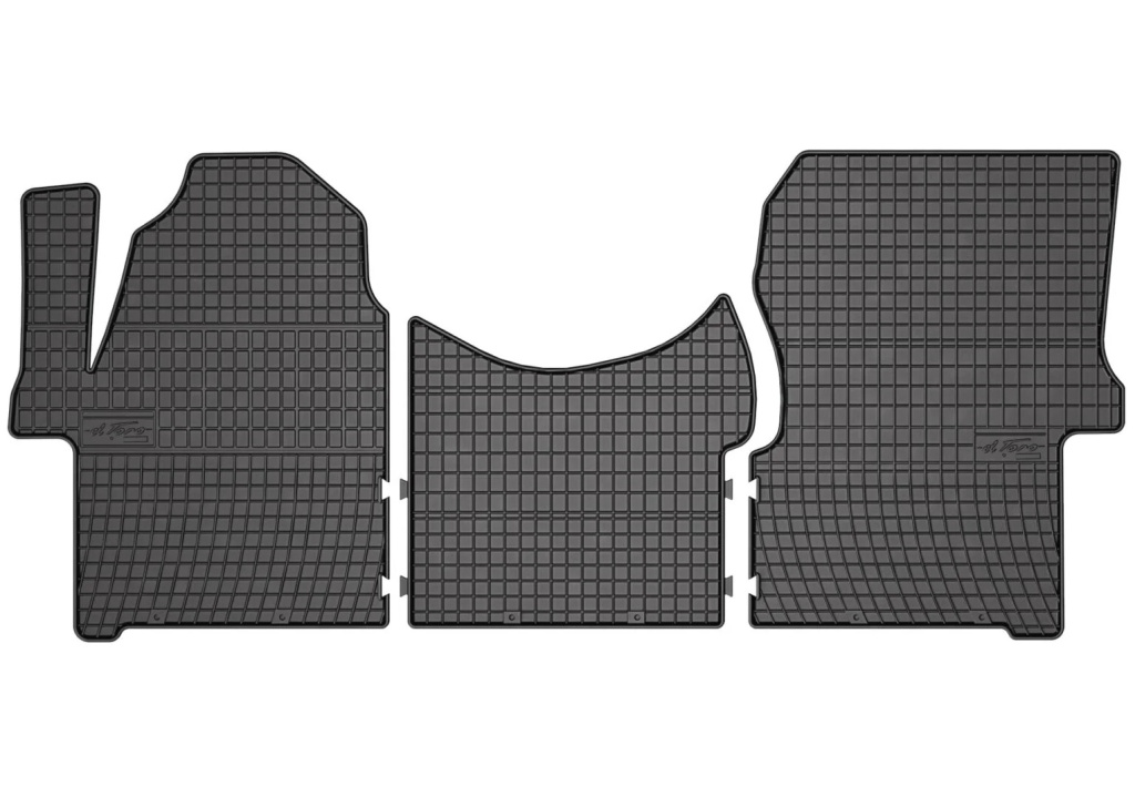 Set Covorase Auto Cauciuc Negro Mercedes Sprinter 2 2006→ D00741