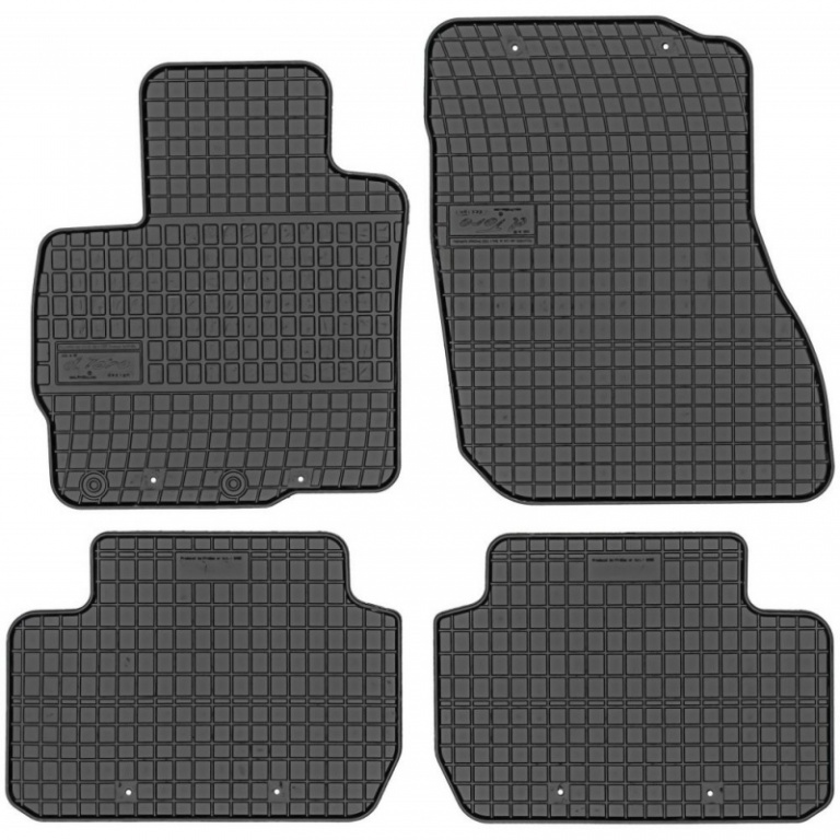 Set Covorase Auto Cauciuc Negro Mitsubishi Outlander 3 2012→ Cod: 0485