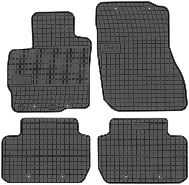 Set Covorase Auto Cauciuc Negro Mitsubishi Outlander 3 2012→ 0485