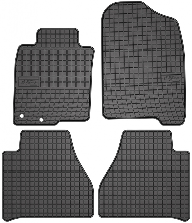 Set Covorase Auto Cauciuc Negro Nissan Navara 4 2014-2022 547242