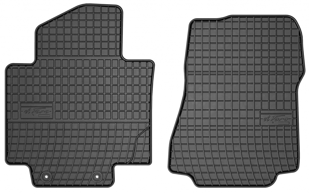 Set Covorase Auto Cauciuc Negro Nissan NV200 2009→ 547570