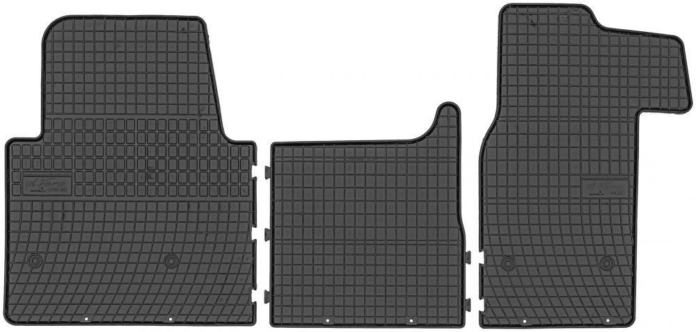 Set Covorase Auto Cauciuc Negro Nissan NV400 2011→ D00695