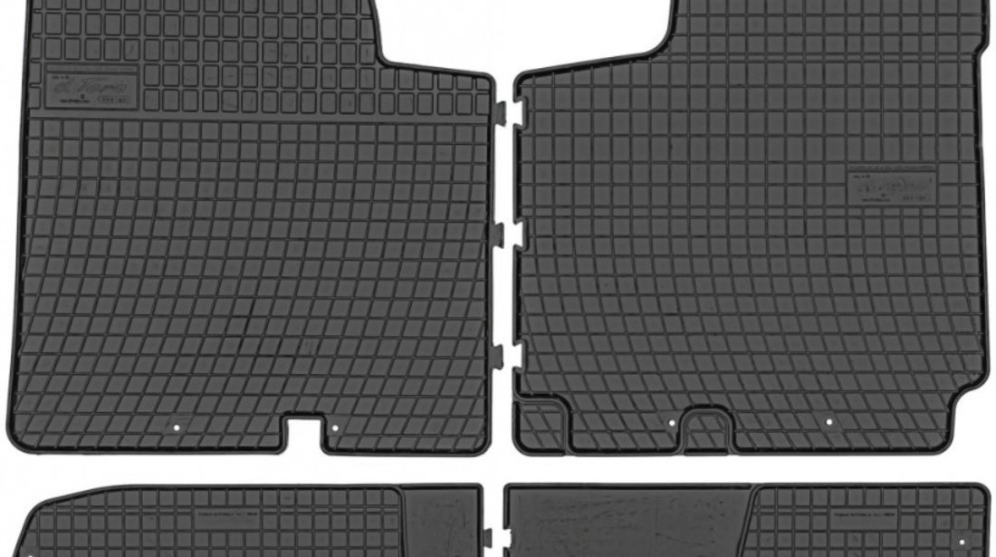 Set Covorase Auto Cauciuc Negro Nissan Primastar 2006→ D00694+546146