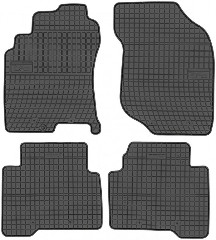 Set Covorase Auto Cauciuc Negro Nissan X-Trail 1 2001-2008 542810