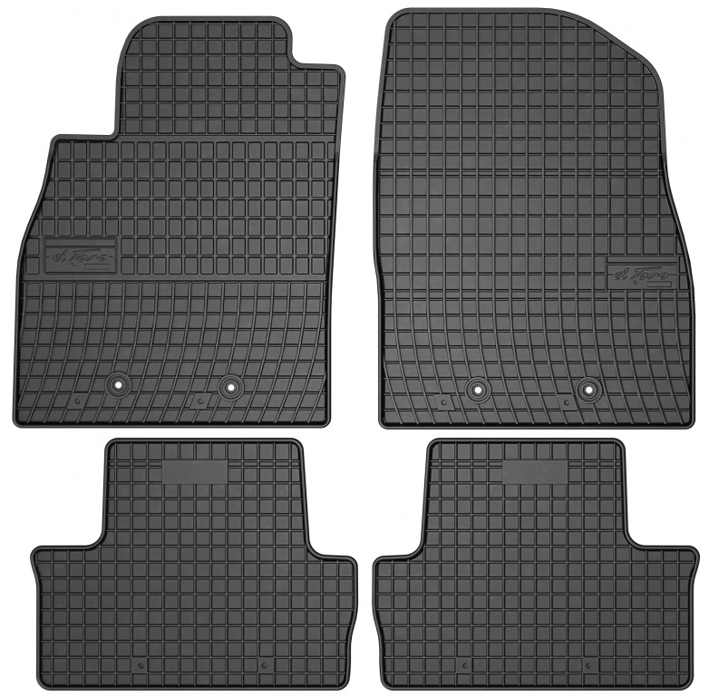 Set Covorase Auto Cauciuc Negro Opel Ampera 2012-2014 410749