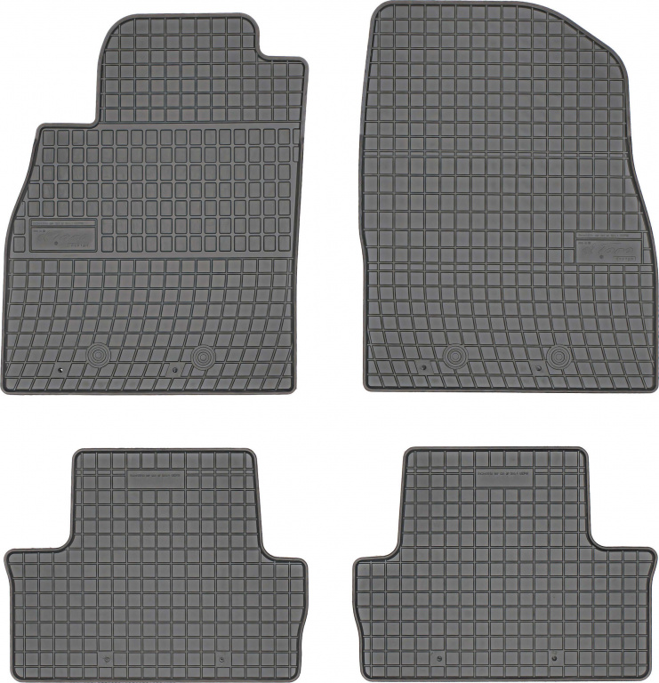 Set Covorase Auto Cauciuc Negro Opel Ampera 2012-2014 410749