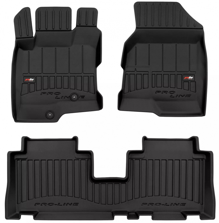 Set Covorase Auto Cauciuc Negro Opel Antara 2006→ Pro Line Tip Tavita 3D 3D407558
