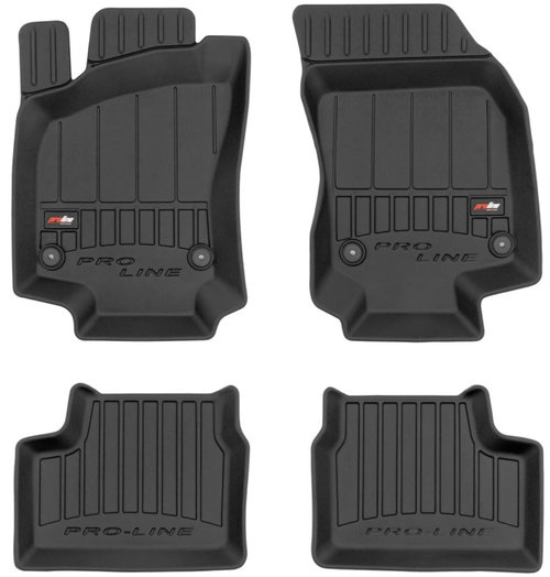 Set Covorase Auto Cauciuc Negro Opel Astra H 2004-2014 Pro Line Tip Tavita 3D 3D407091