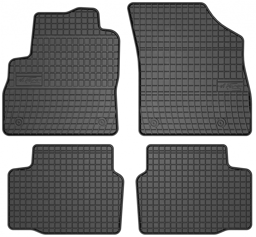 Set Covorase Auto Cauciuc Negro Opel Astra K 2015→ 546832