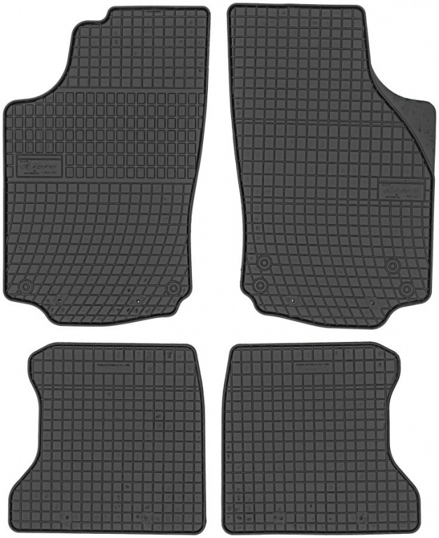 Set Covorase Auto Cauciuc Negro Opel Combo C 5 Locuri 2001-2011 0705