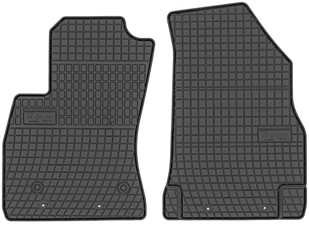 Set Covorase Auto Cauciuc Negro Opel Combo D 2 Locuri 2011→ 0910P